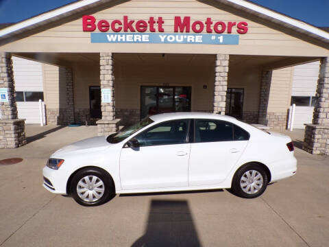 2016 Volkswagen Jetta for sale at Beckett Motors in Camdenton MO