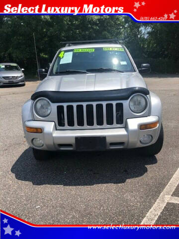 2004 Jeep Liberty for sale at Select Luxury Motors in Cumming GA