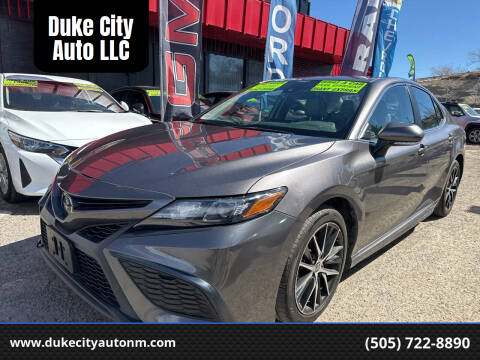 2022 Toyota Camry for sale at Duke City Auto LLC in Gallup NM