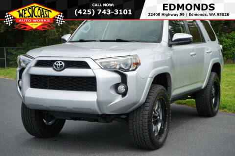 2016 Toyota 4Runner for sale at West Coast Auto Works in Edmonds WA