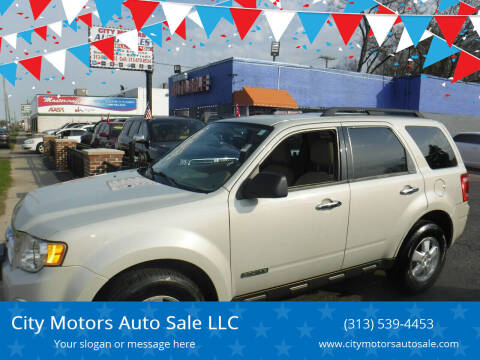 2008 Ford Escape for sale at City Motors Auto Sale LLC in Redford MI
