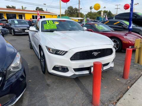 2016 Ford Mustang for sale at Crown Auto Inc in South Gate CA