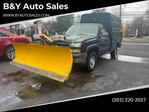 2006 Chevrolet Silverado 2500HD for sale at B&Y Auto Sales in Hasbrouck Heights NJ