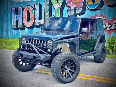 2014 Jeep Wrangler Unlimited for sale at Palermo Motors in Hollywood FL