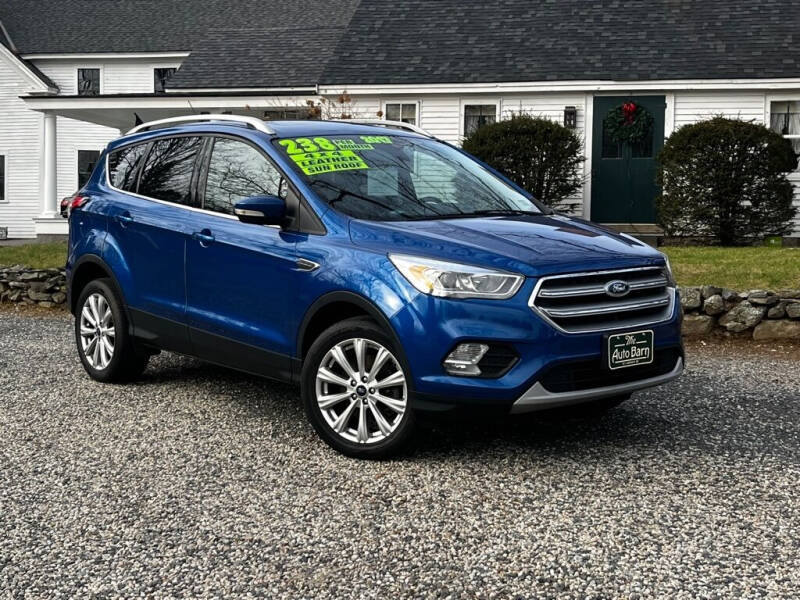 2017 Ford Escape for sale at The Auto Barn in Berwick ME