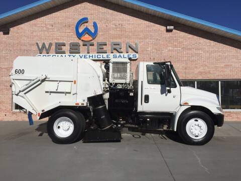 2005 International Vac Street Sweeper for sale at Western Specialty Vehicle Sales in Braidwood IL