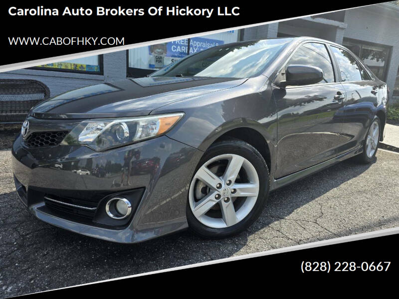 2013 Toyota Camry for sale at Carolina Auto Brokers of Hickory LLC in Hickory NC