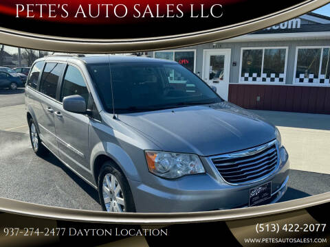 2014 Chrysler Town and Country for sale at PETE'S AUTO SALES LLC - Dayton in Dayton OH