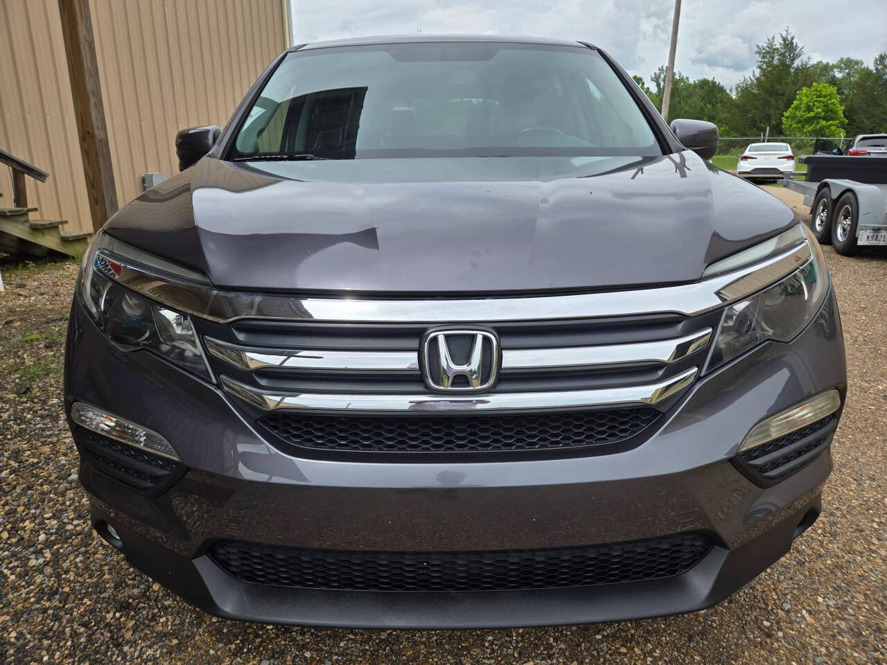 Dk. Gray 2017 Honda Pilot EX-L EX-L 4dr SUV 2