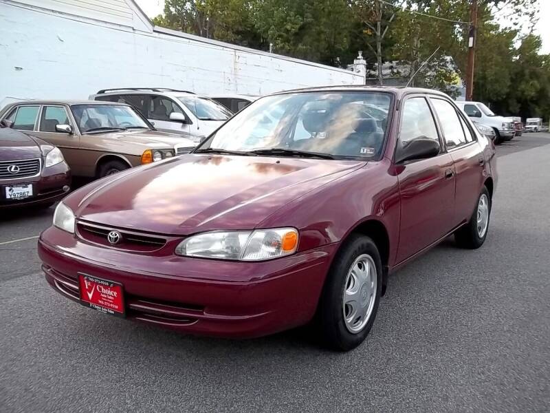 2000 Toyota Corolla for sale at 1st Choice Auto Sales in Fairfax VA