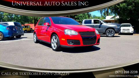2009 Volkswagen GTI for sale at Universal Auto Sales Inc in Salem OR
