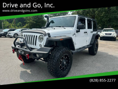 2013 Jeep Wrangler Unlimited for sale at Drive and Go, Inc. in Hickory NC