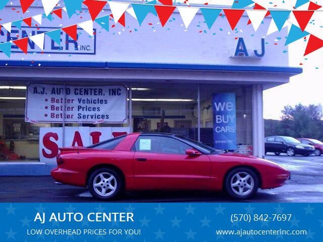 1997 Pontiac Firebird for sale at AJ AUTO CENTER in Covington PA