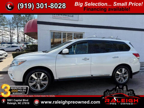 2016 Nissan Pathfinder for sale at Raleigh Pre-Owned in Raleigh NC