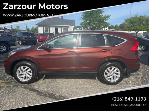 2016 Honda CR-V for sale at Zarzour Motors in Chesterland OH