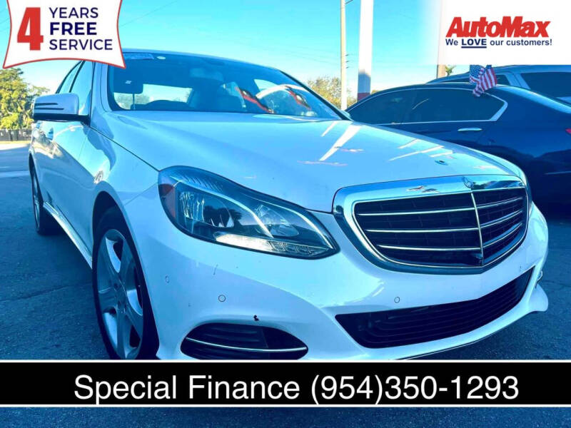 2014 Mercedes-Benz E-Class for sale at Auto Max in Hollywood FL