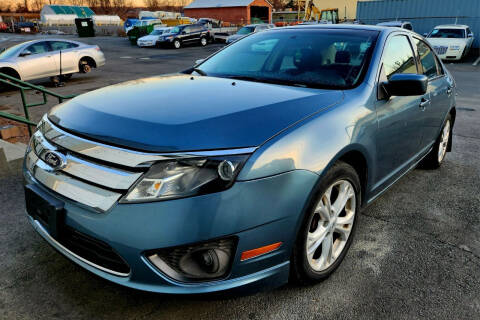 2012 Ford Fusion for sale at A & Z AUTOS in Westfield MA