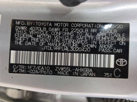 2020 Toyota Prius XLE AWD-e