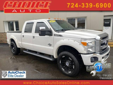 2016 Ford F-250 Super Duty for sale at CHOICE AUTO SALES in Murrysville PA