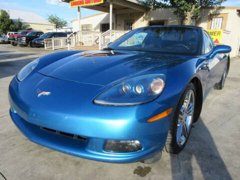 2008 Chevrolet Corvette for sale at LUCKOR AUTO in San Antonio TX