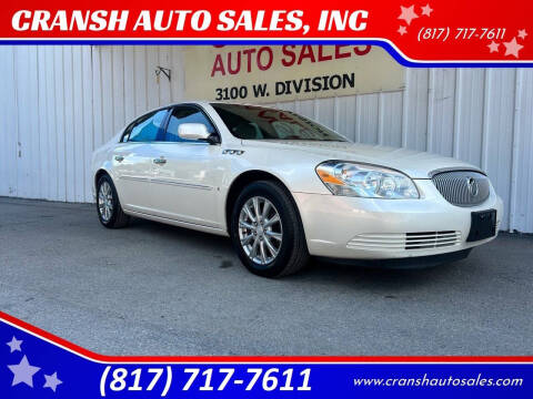 2009 Buick Lucerne for sale at CRANSH AUTO SALES, INC in Arlington TX