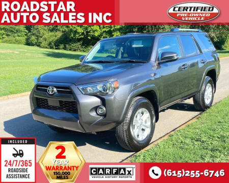 2022 Toyota 4Runner for sale at Roadstar Auto Sales Inc in Nashville TN
