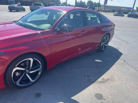 2021 Honda Accord for sale at Shifting Gearz Auto Sales in Lenoir NC