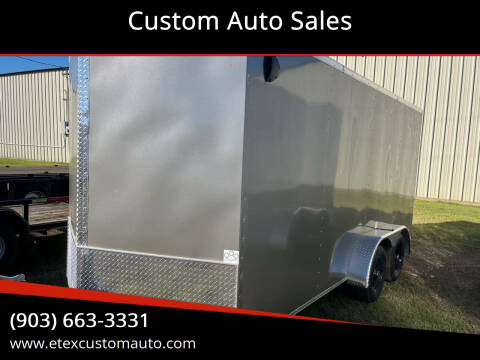 2025 Continental Cargo 7x16 Enclosed Trailer for sale at Custom Auto Sales - TRAILERS in Longview TX