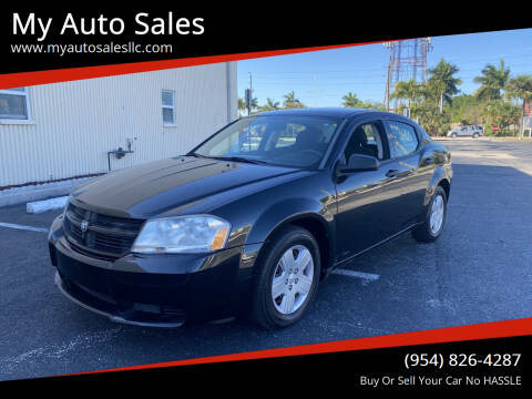 2009 Dodge Avenger for sale at My Auto Sales in Margate FL