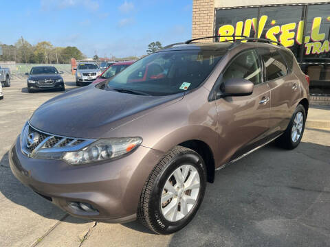 2012 Nissan Murano for sale at #1 Auto Sales of Lafayette LLC in Lafayette LA