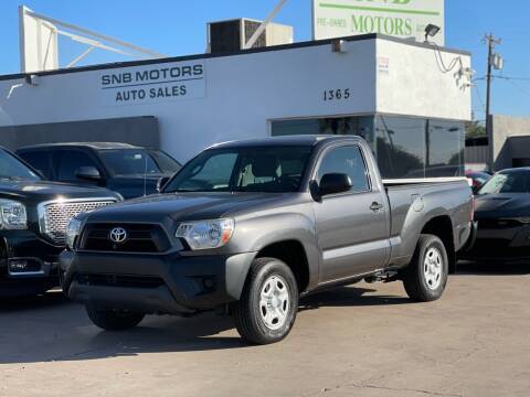 2012 Toyota Tacoma for sale at SNB Motors in Mesa AZ