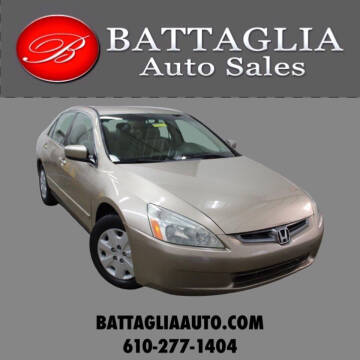 2004 Honda Accord for sale at Battaglia Auto Sales in Plymouth Meeting PA