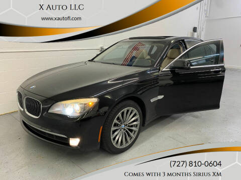 2012 BMW 7 Series for sale at X Auto LLC in Pinellas Park FL