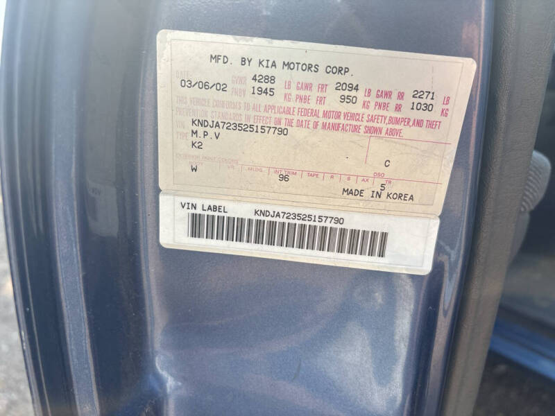 2002 Kia Sportage