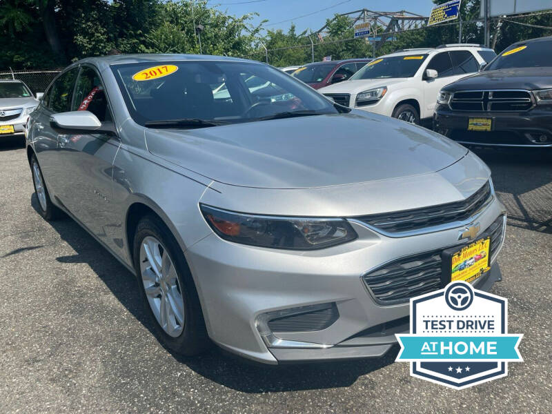 Used 2017 Chevrolet Malibu 1LT with VIN 1G1ZE5ST4HF123511 for sale in Passaic, NJ