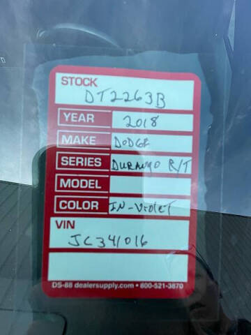 2018 Dodge Durango R/T