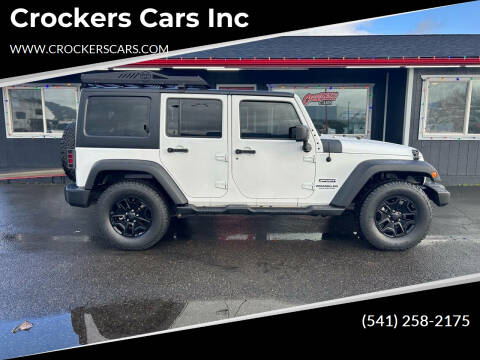 2017 Jeep Wrangler Unlimited for sale at Crockers Cars Inc in Lebanon OR