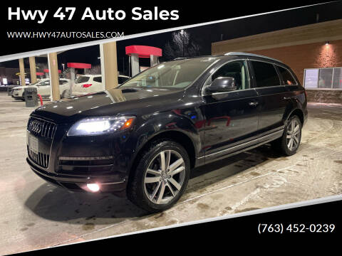 2013 Audi Q7 for sale at Hwy 47 Auto Sales in Saint Francis MN