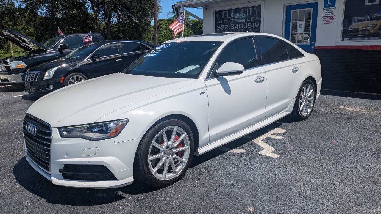 2017 Audi A6 for sale at Celebrity Auto Sales in Fort Pierce, FL