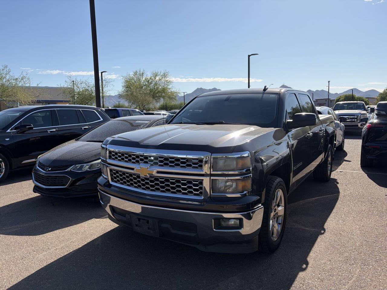Dk. Gray 2014 Chevrolet Silverado 1500 LT 2