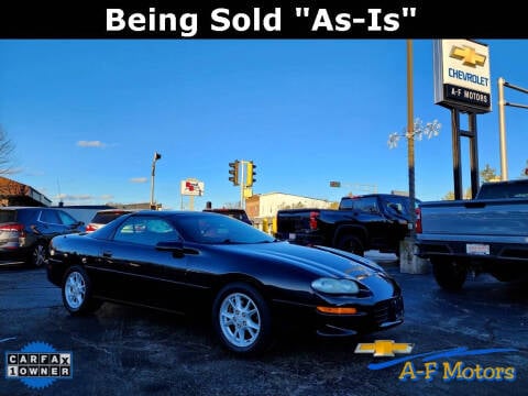 2001 Chevrolet Camaro for sale at A-F MOTORS in Adams WI