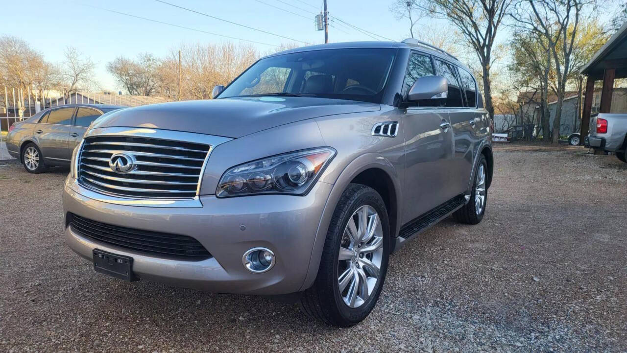 2012 INFINITI QX56 for sale at AUTHE VENTURES AUTO in Red Oak, TX