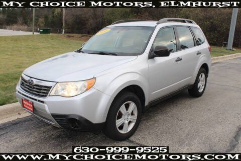 2010 Subaru Forester for sale at My Choice Motors Elmhurst in Elmhurst IL