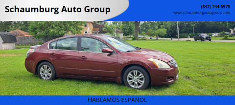 2012 Nissan Altima for sale at Schaumburg Auto Group in Addison IL