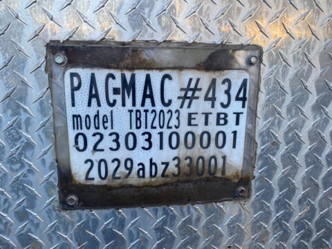 2010 Pac-Mac TBT2023