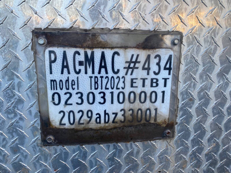 2010 Pac-Mac TBT2023