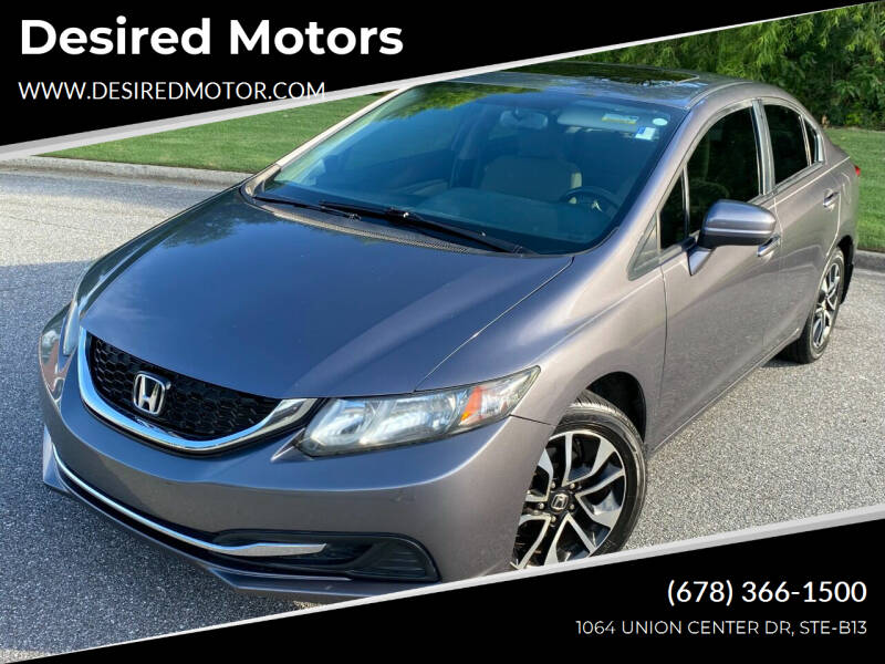 2014 Honda Civic for sale at Desired Motors in Alpharetta GA