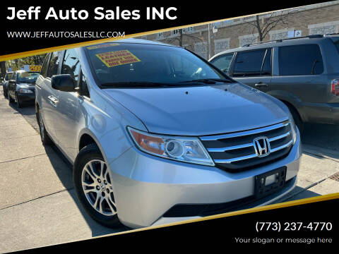 2012 Honda Odyssey for sale at Jeff Auto Sales INC in Chicago IL