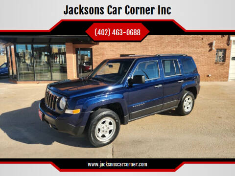 2013 Jeep Patriot for sale at Jacksons Car Corner Inc in Hastings NE