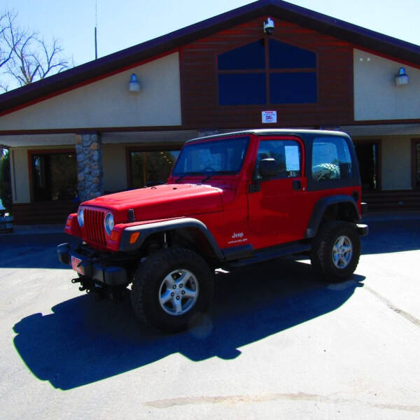 Used 2003 Jeep Wrangler SPORT with VIN 1J4F449S33P357513 for sale in Sheridan, WY